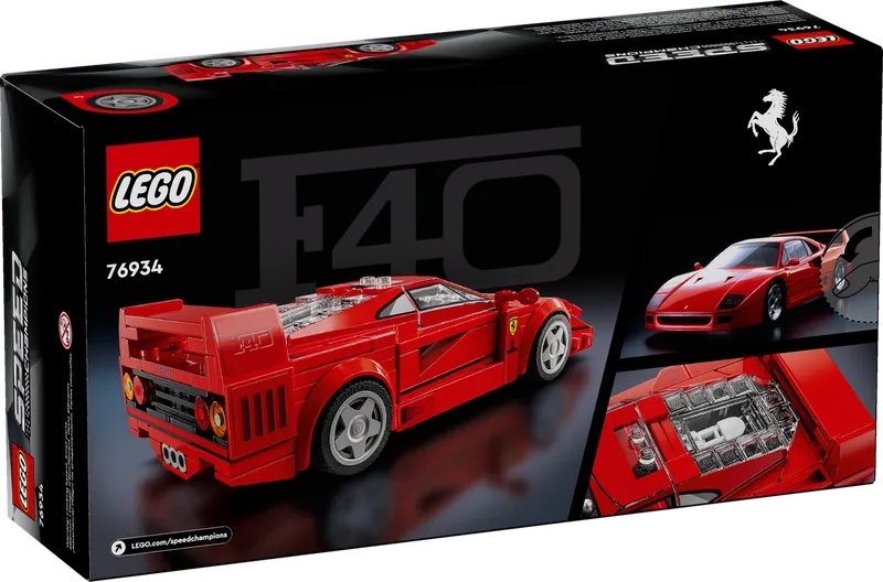 Ferrari F40 Supercar de LEGO – photo du produit 7 sur 11