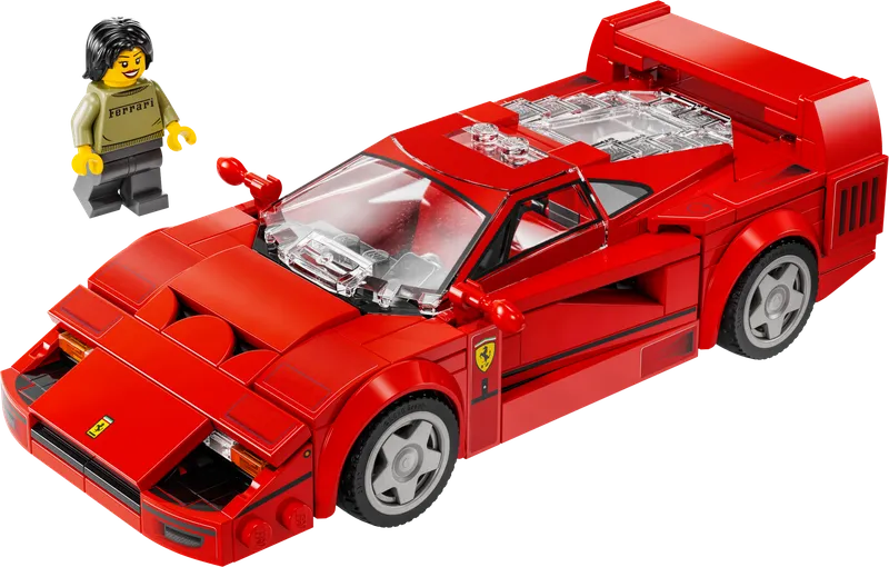 LEGO 76934 Ferrari F40 Supercar, 318 stenen