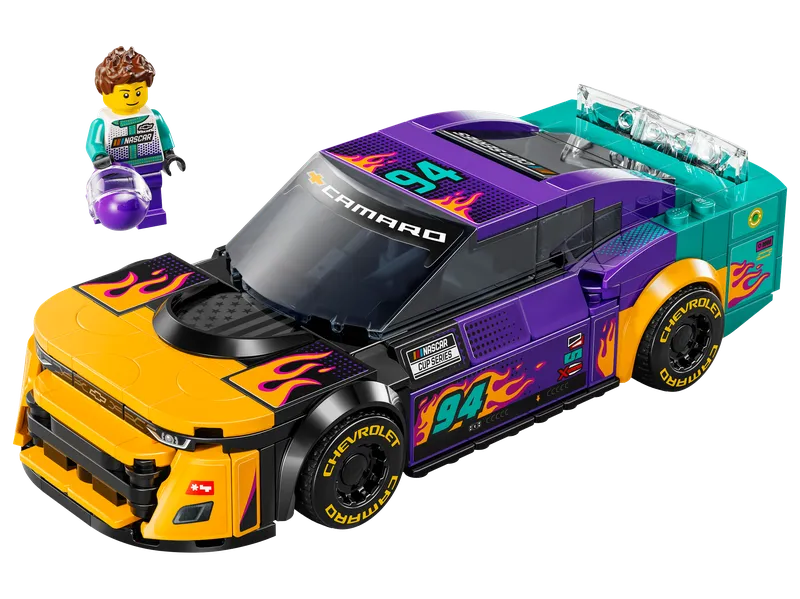 LEGO 76935 NASCAR Next Gen Chevrolet Camaro ZL1, 328 stenen