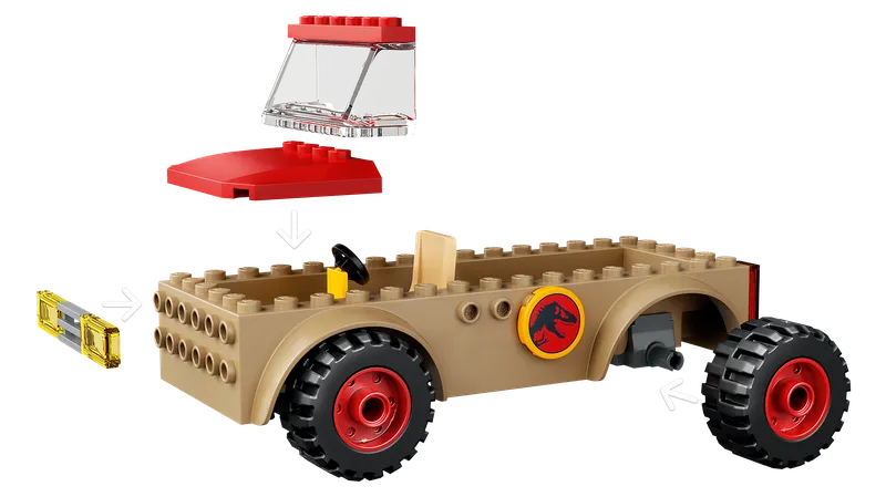 Stygimoloch Dinosaur Escape van LEGO – productfoto 7 van 13