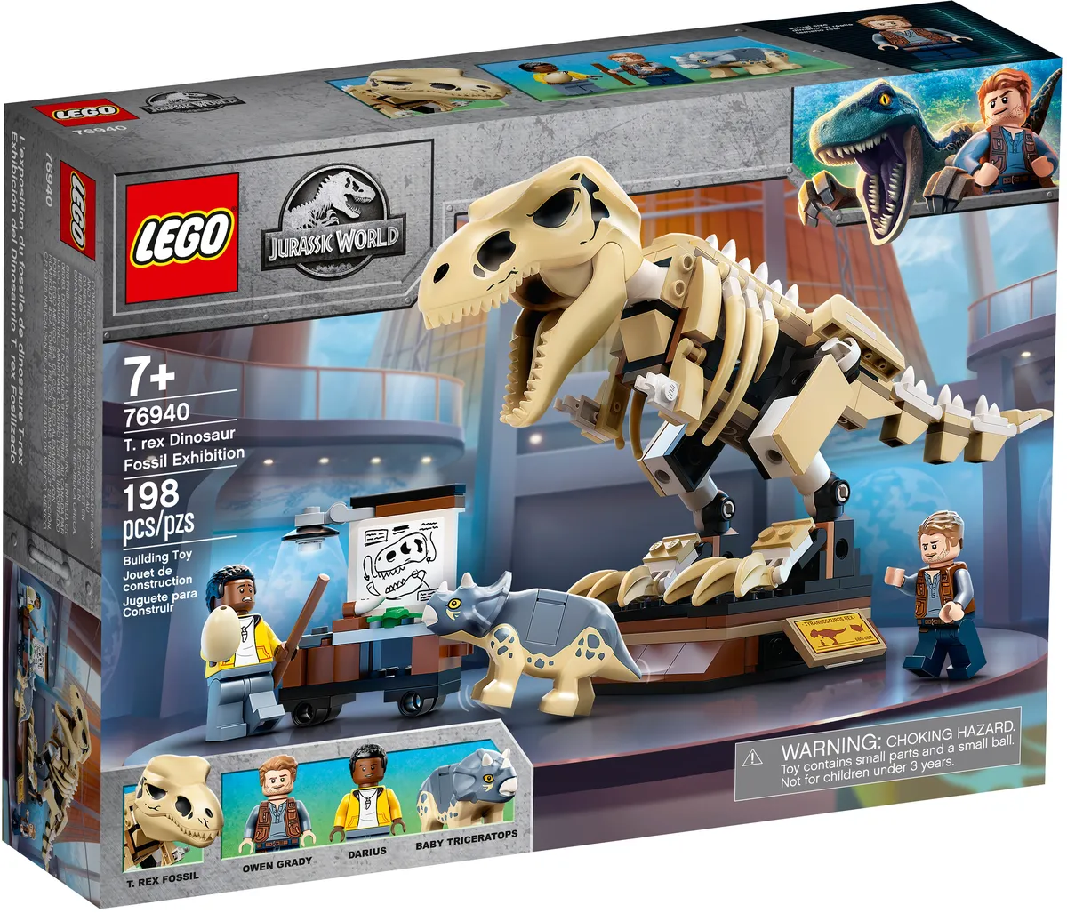 LEGO T. rex Dinosaur Fossil Exhibition (76940) - Bild 8