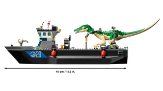 Baryonyx Dinosaur Boat Escape van LEGO – productfoto 11 van 15
