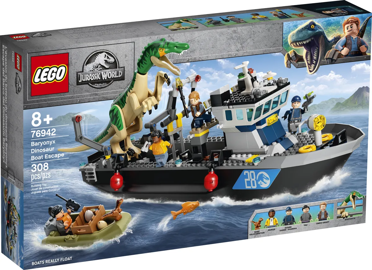 LEGO Baryonyx Dinosaur Boat Escape (76942) - Bild 10