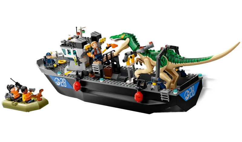 Baryonyx Dinosaur Boat Escape van LEGO – productfoto 7 van 15