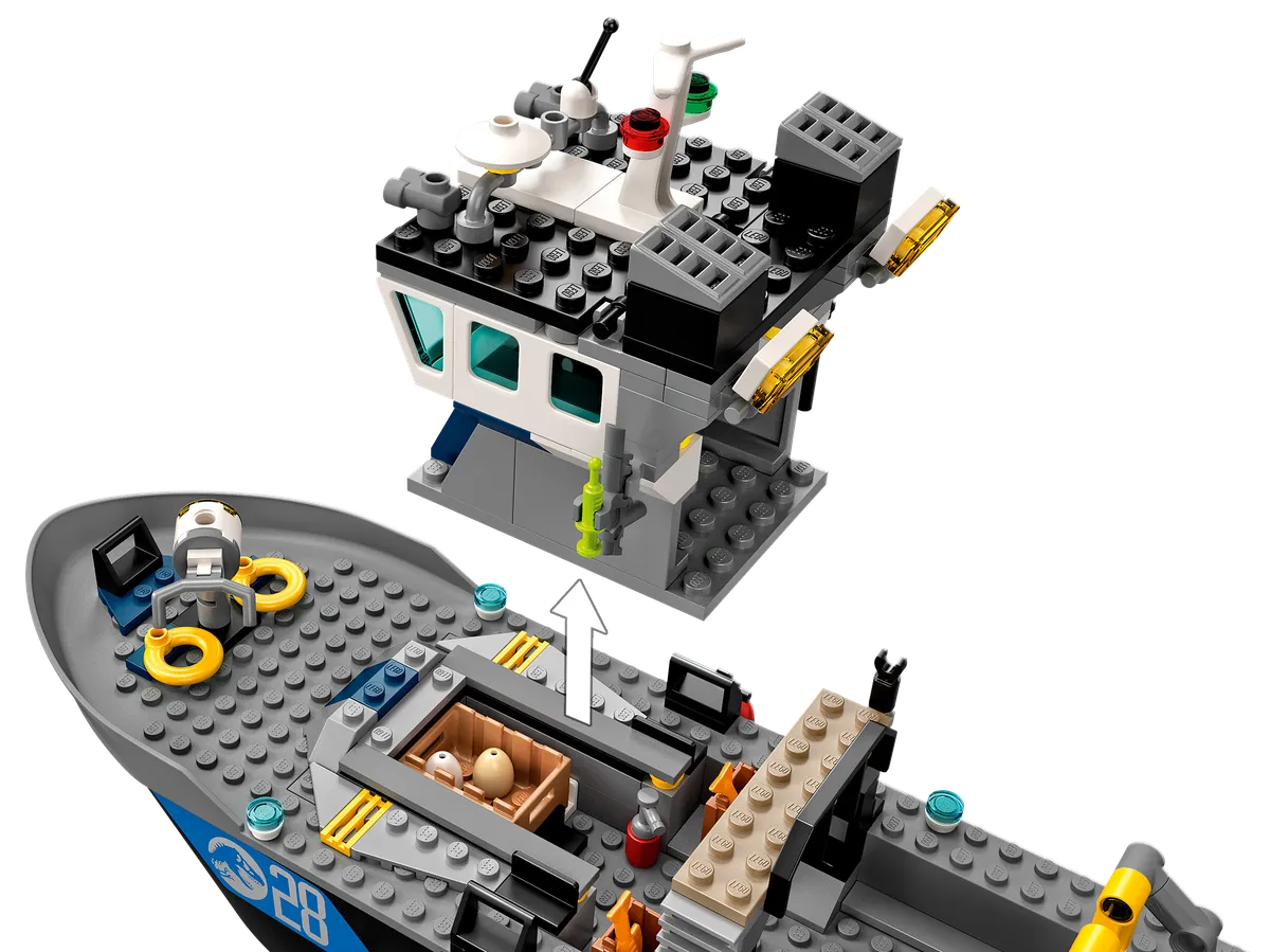 LEGO Baryonyx Dinosaur Boat Escape (76942) - Bild 7