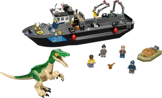 Baryonyx Dinosaur Boat Escape van LEGO – productfoto 1 van 15
