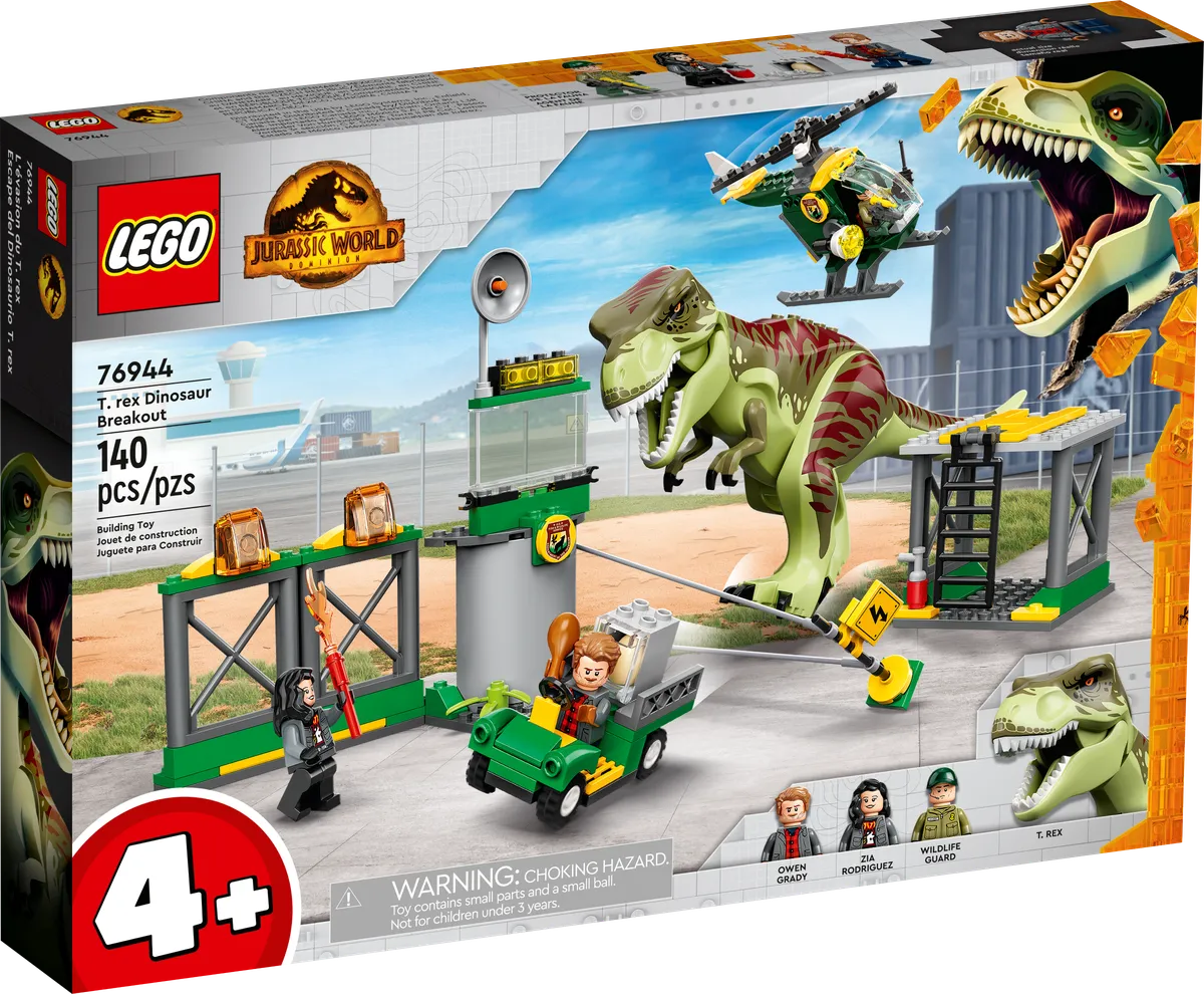 LEGO T. rex Dinosaur Breakout (76944) - Bild 1