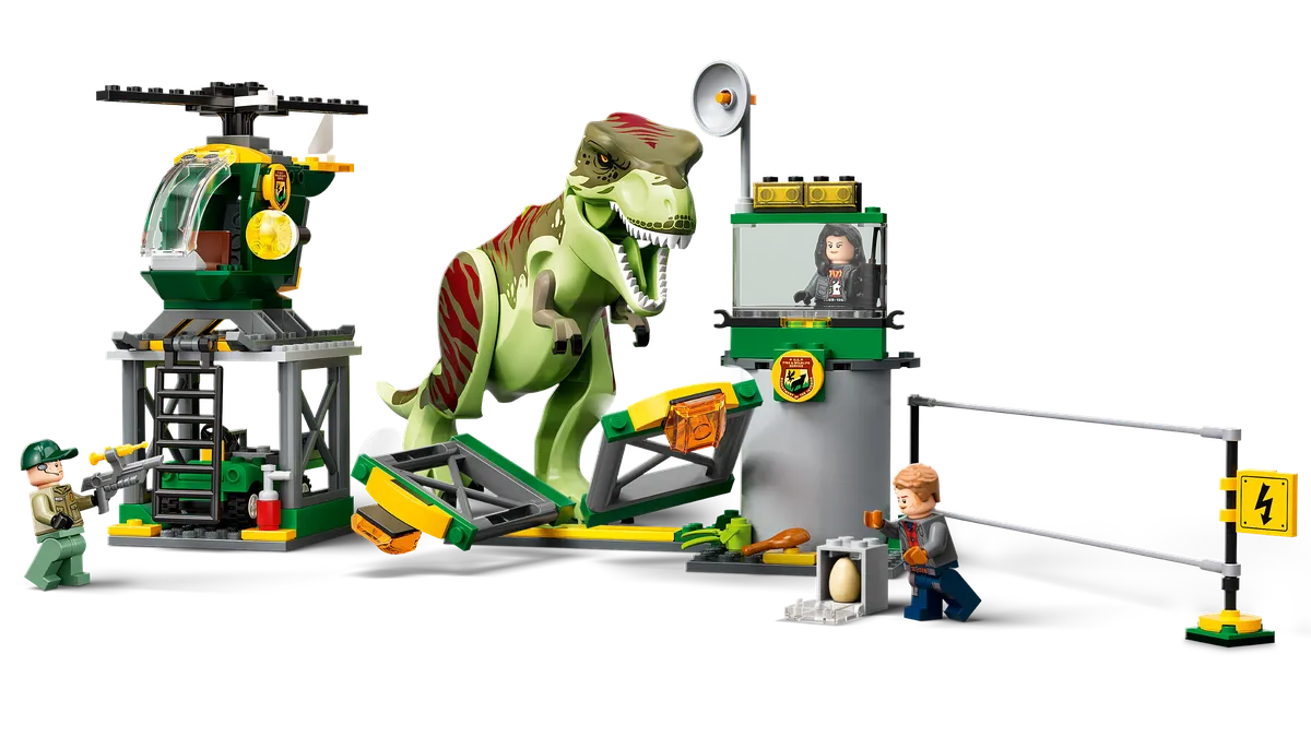 LEGO T. rex Dinosaur Breakout (76944) - Bild 2