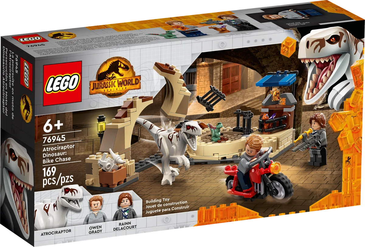 LEGO Atrociraptor Dinosaur: Bike Chase (76945) - Bild 1