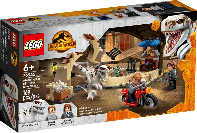Atrociraptor Dinosaur: Bike Chase de LEGO – photo du produit 2 sur 9