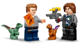 LEGO Atrociraptor Dinosaur: Bike Chase (76945) - afbeelding 4