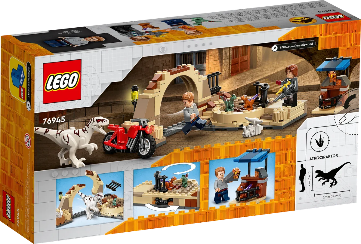 LEGO Atrociraptor Dinosaur: Bike Chase (76945) - Bild 6
