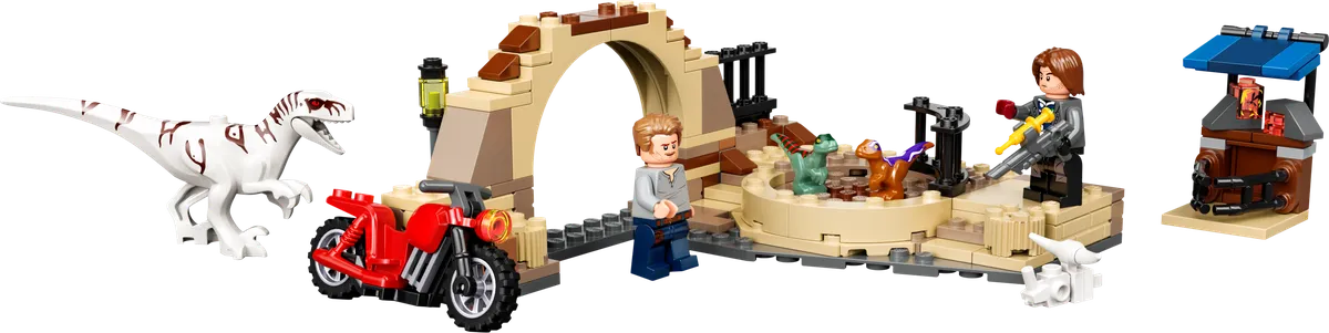 LEGO Atrociraptor Dinosaur: Bike Chase (76945)