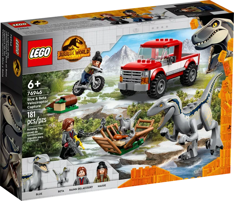 Blue & Beta Velociraptor Capture fra LEGO – produktbillede 2 af 10