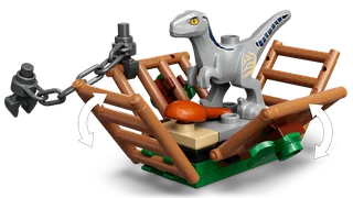 Blue & Beta Velociraptor Capture fra LEGO – produktbillede 7 af 10
