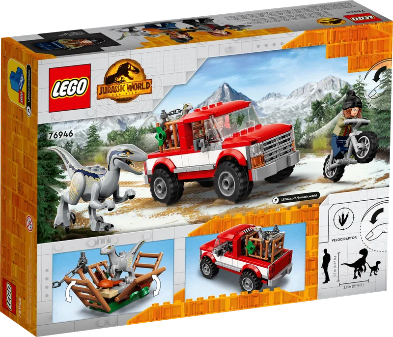 Blue & Beta Velociraptor Capture fra LEGO – produktbillede 8 af 10