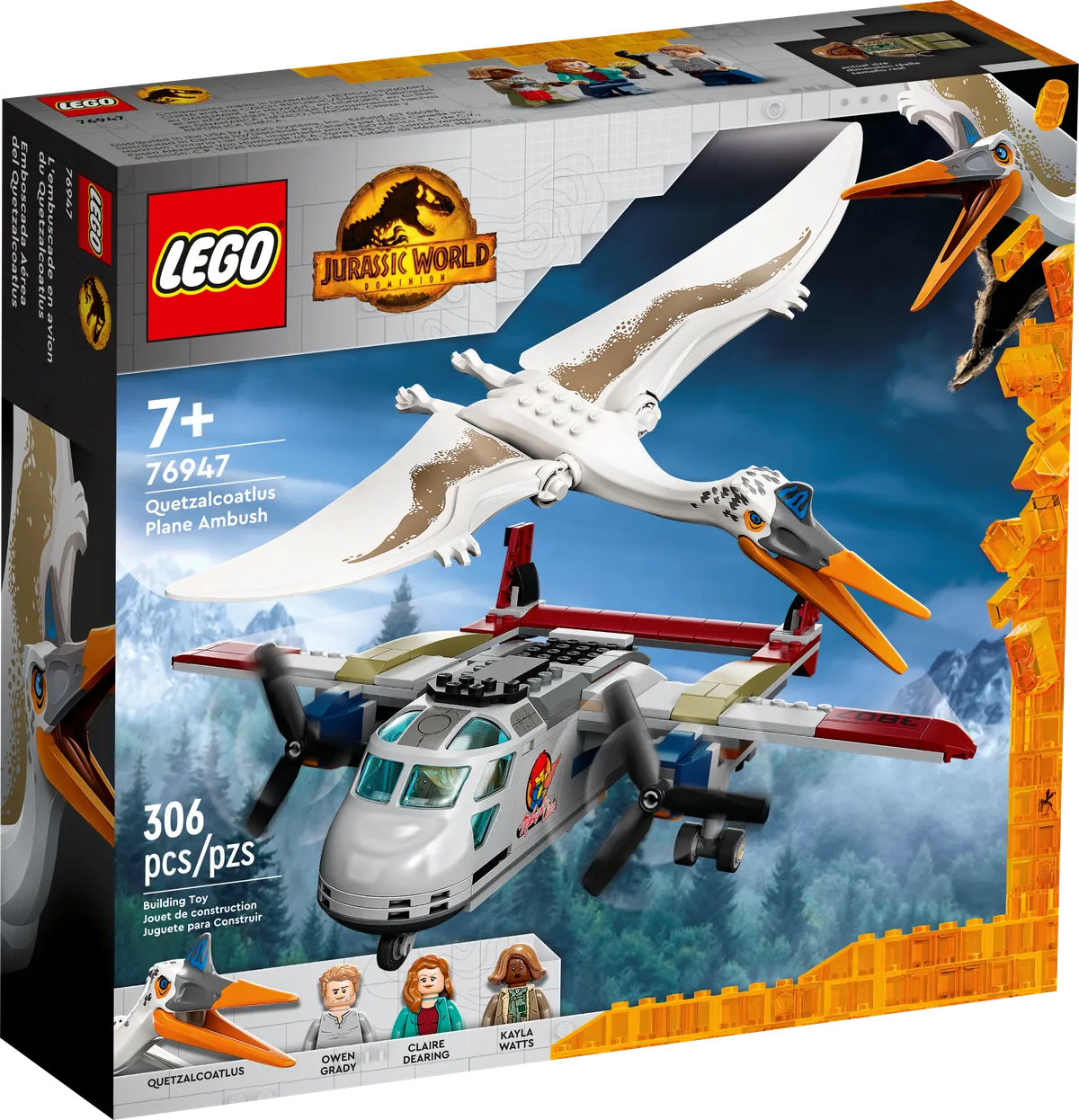 LEGO Quetzalcoatlus Plane Ambush (76947) - Bild 1