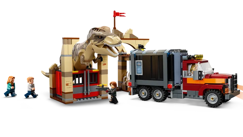T. rex & Atrociraptor Dinosaur Breakout från LEGO – produktbild 3 av 10