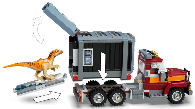 T. rex & Atrociraptor Dinosaur Breakout från LEGO – produktbild 6 av 10