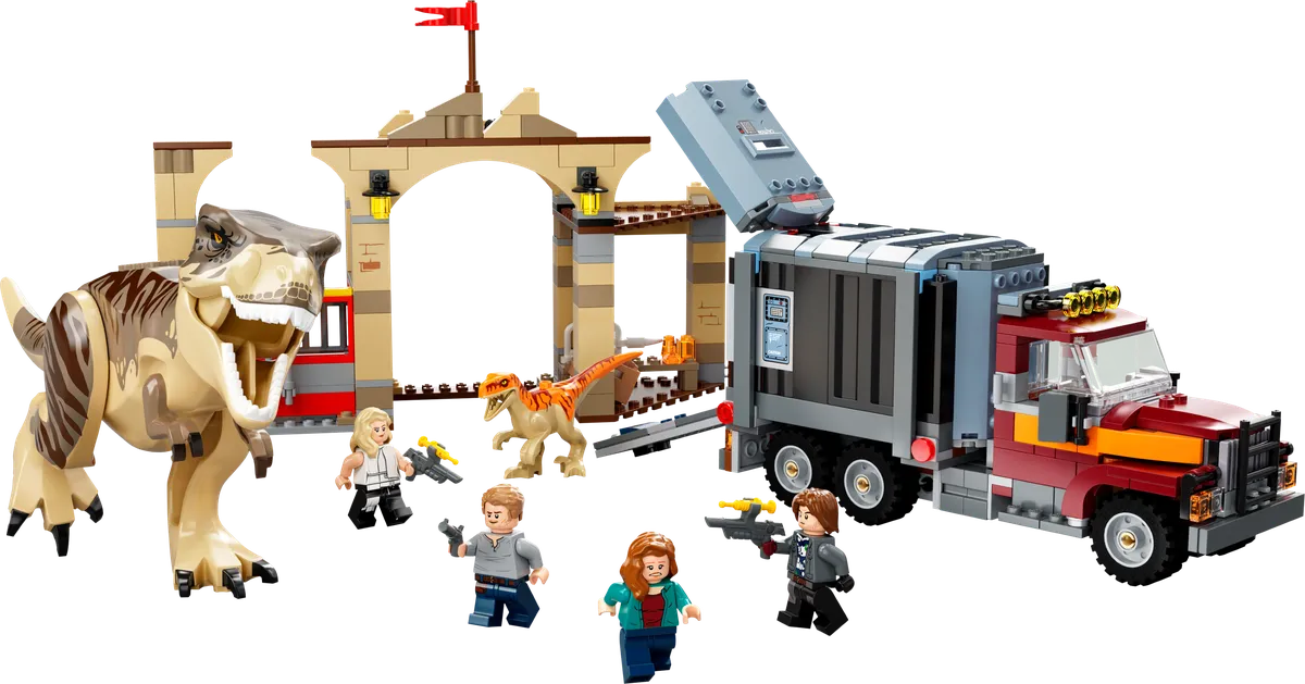 LEGO T. rex & Atrociraptor Dinosaur Breakout (76948)