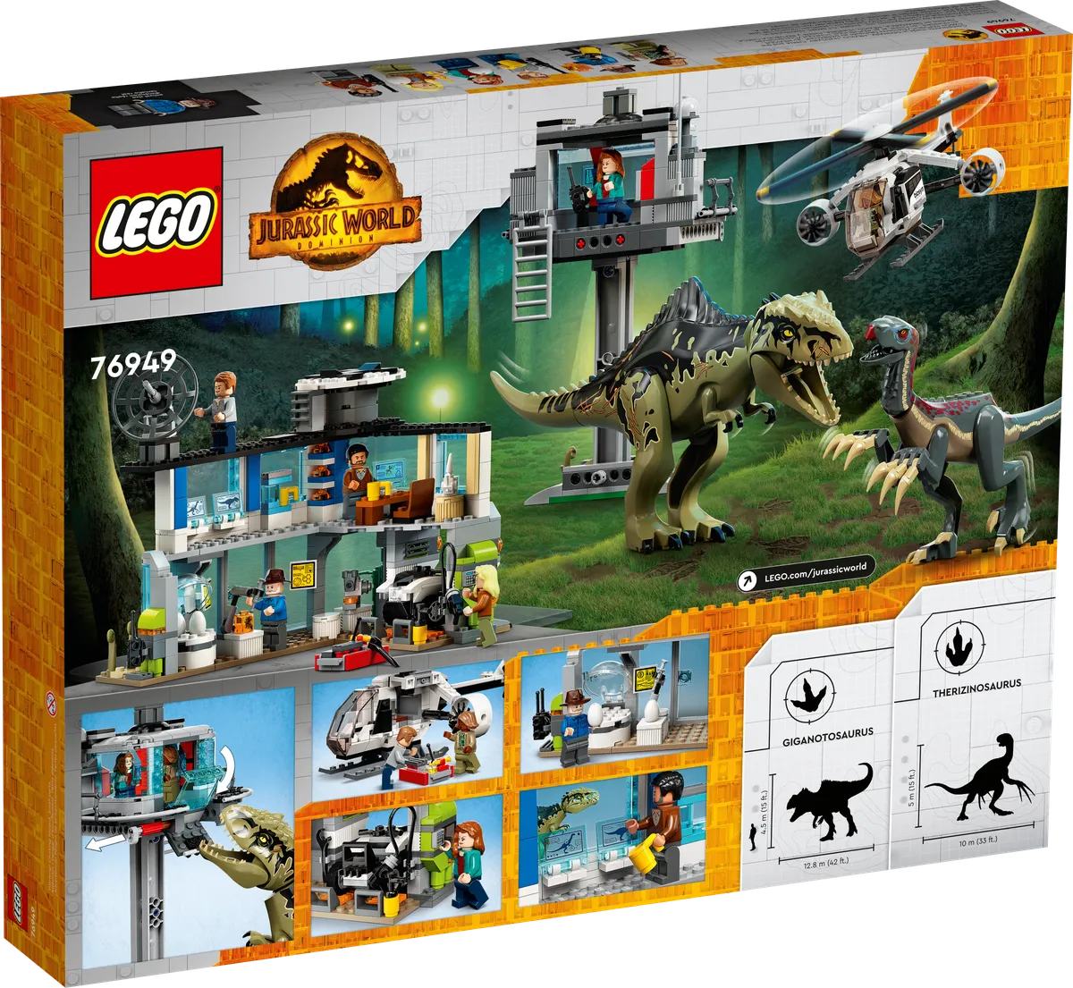 LEGO Giganotosaurus & Therizinosaurus Attack (76949) - Bild 9