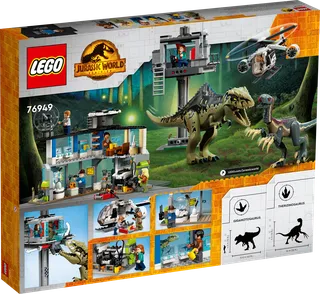 Giganotosaurus & Therizinosaurus Attack van LEGO – productfoto 10 van 11
