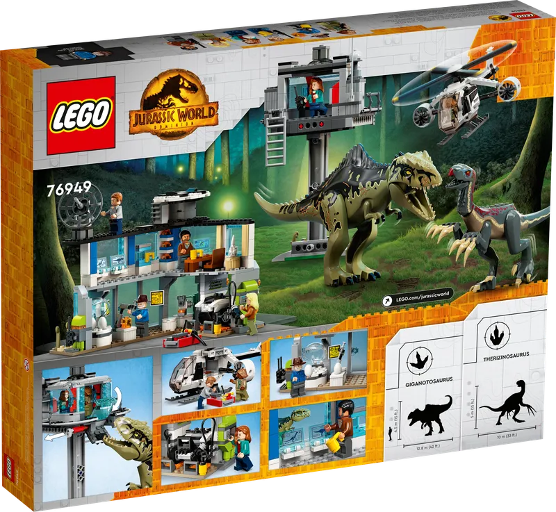 Giganotosaurus & Therizinosaurus Attack van LEGO – productfoto 10 van 11