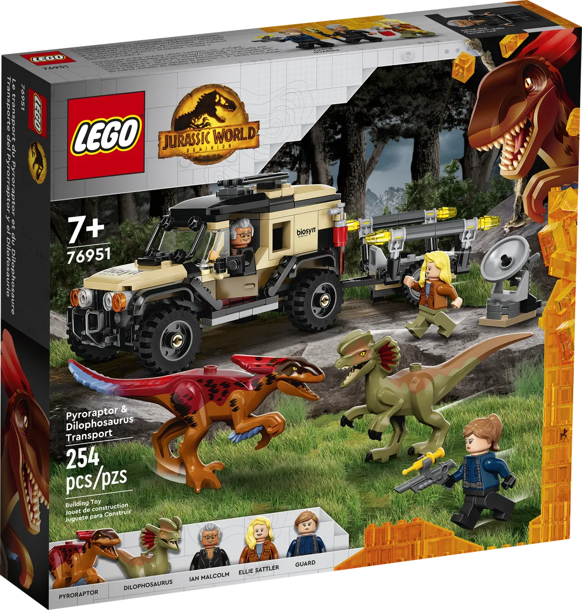 LEGO Pyroraptor & Dilophosaurus Transport (76951) - Bild 1