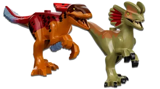 Pyroraptor & Dilophosaurus Transport van LEGO – productfoto 5 van 10