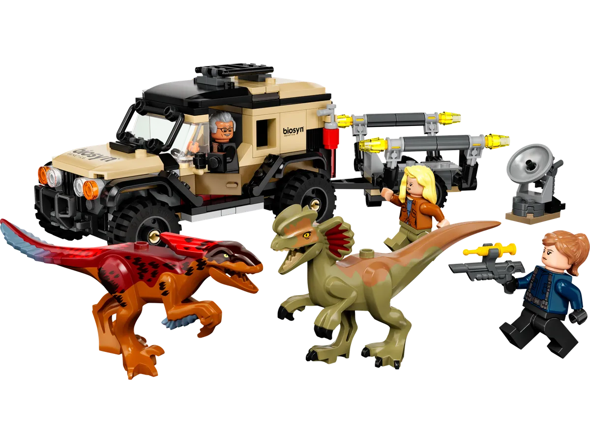 LEGO Pyroraptor & Dilophosaurus Transport (76951)