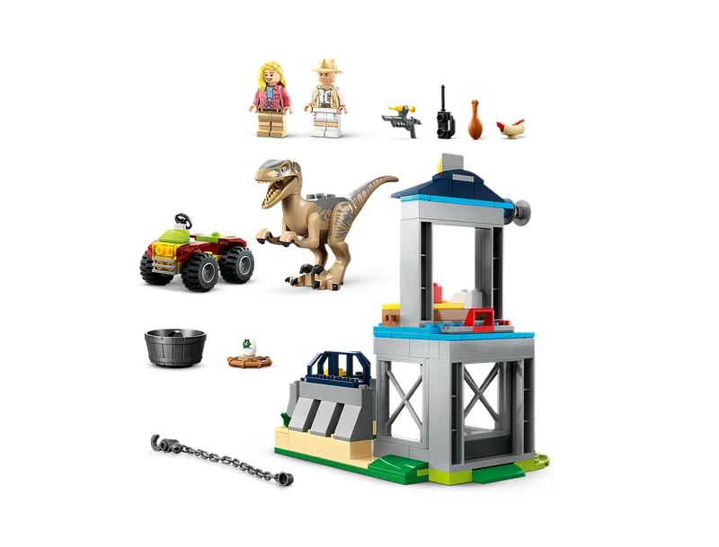 Velociraptor Escape fra LEGO – produktbillede 3 af 8