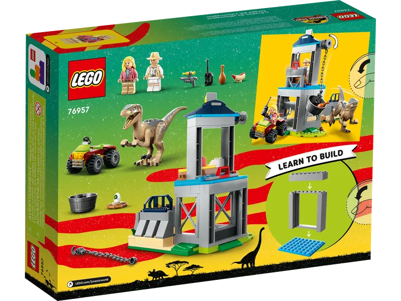 Velociraptor Escape fra LEGO – produktbillede 6 af 8
