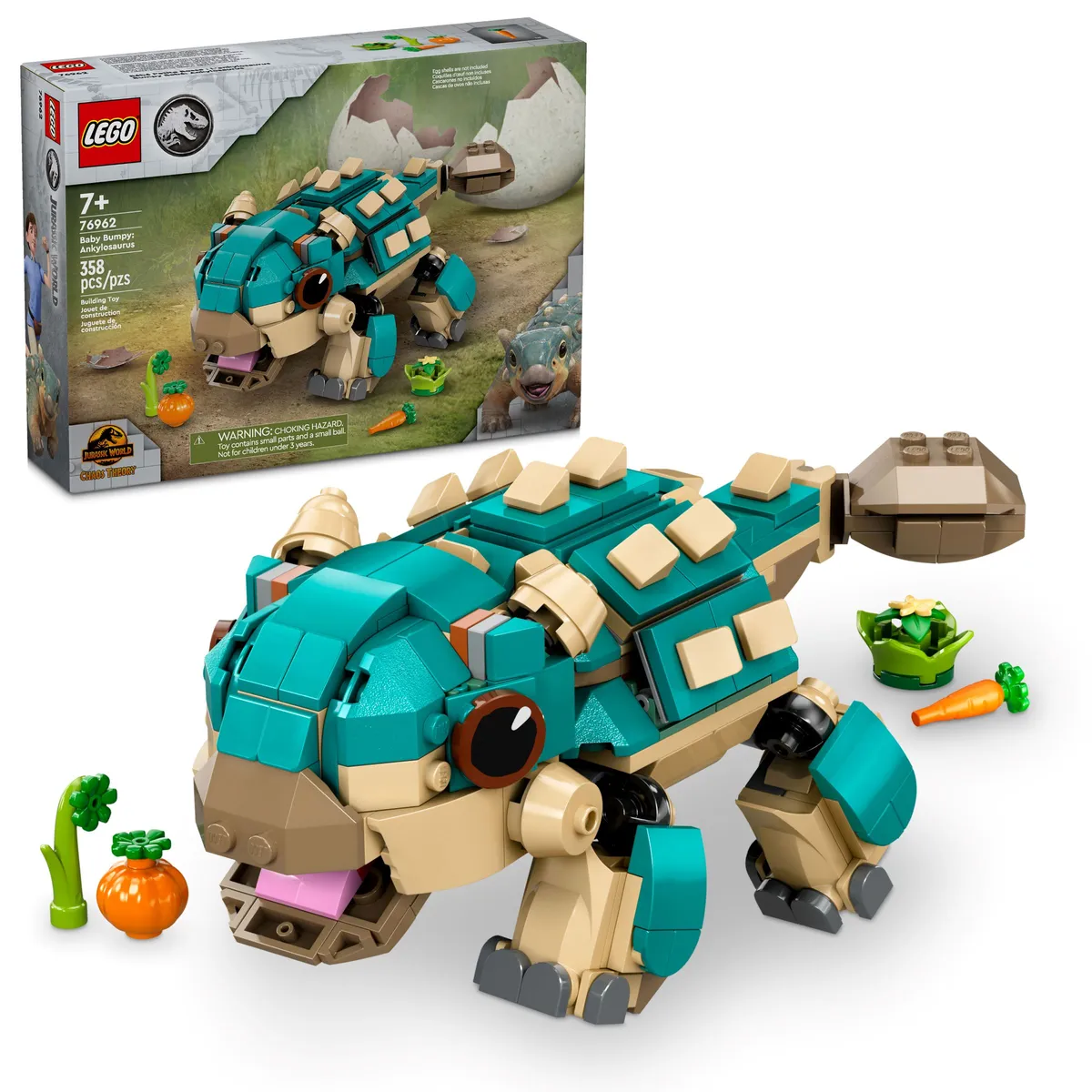 LEGO Baby Bumpy: Ankylosaurus (76962) - afbeelding 1