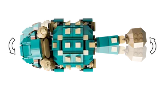 Baby Bumpy: Ankylosaurus de LEGO – photo du produit 4 sur 10
