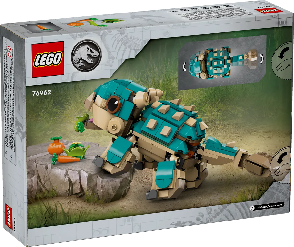 LEGO Baby Bumpy: Ankylosaurus (76962) - afbeelding 5