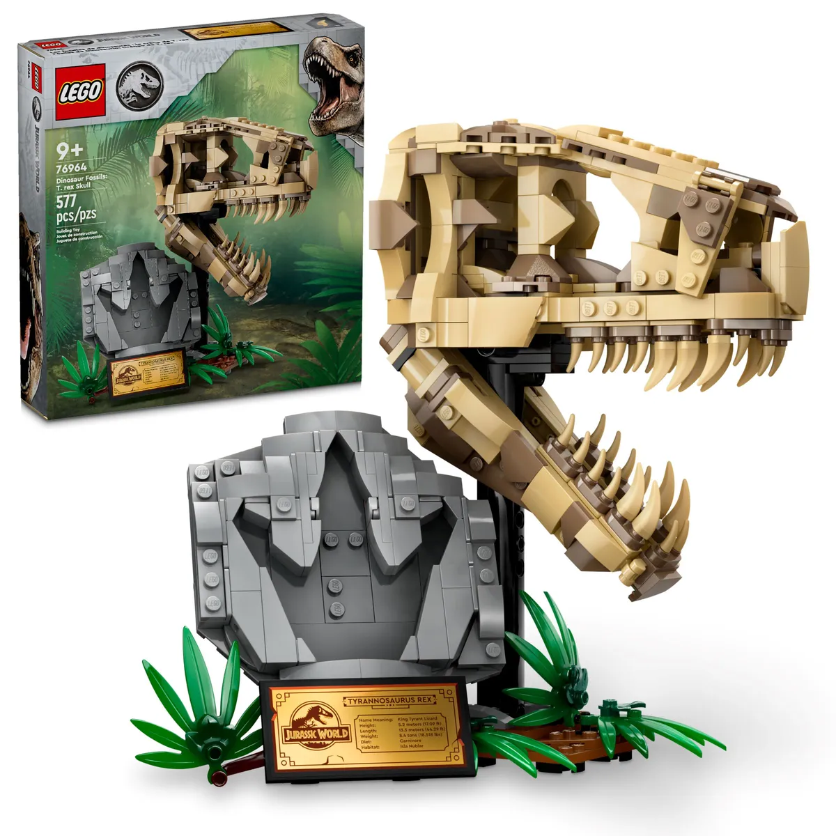 LEGO Dinosaur Fossils: T. rex Skull (76964) - image 1