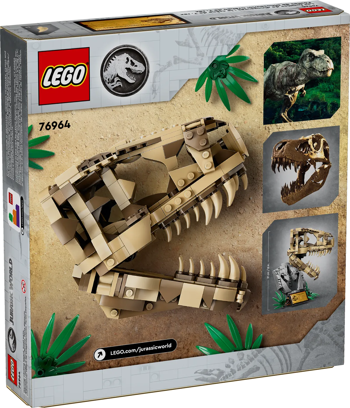 LEGO Dinosaur Fossils: T. rex Skull (76964) - image 5