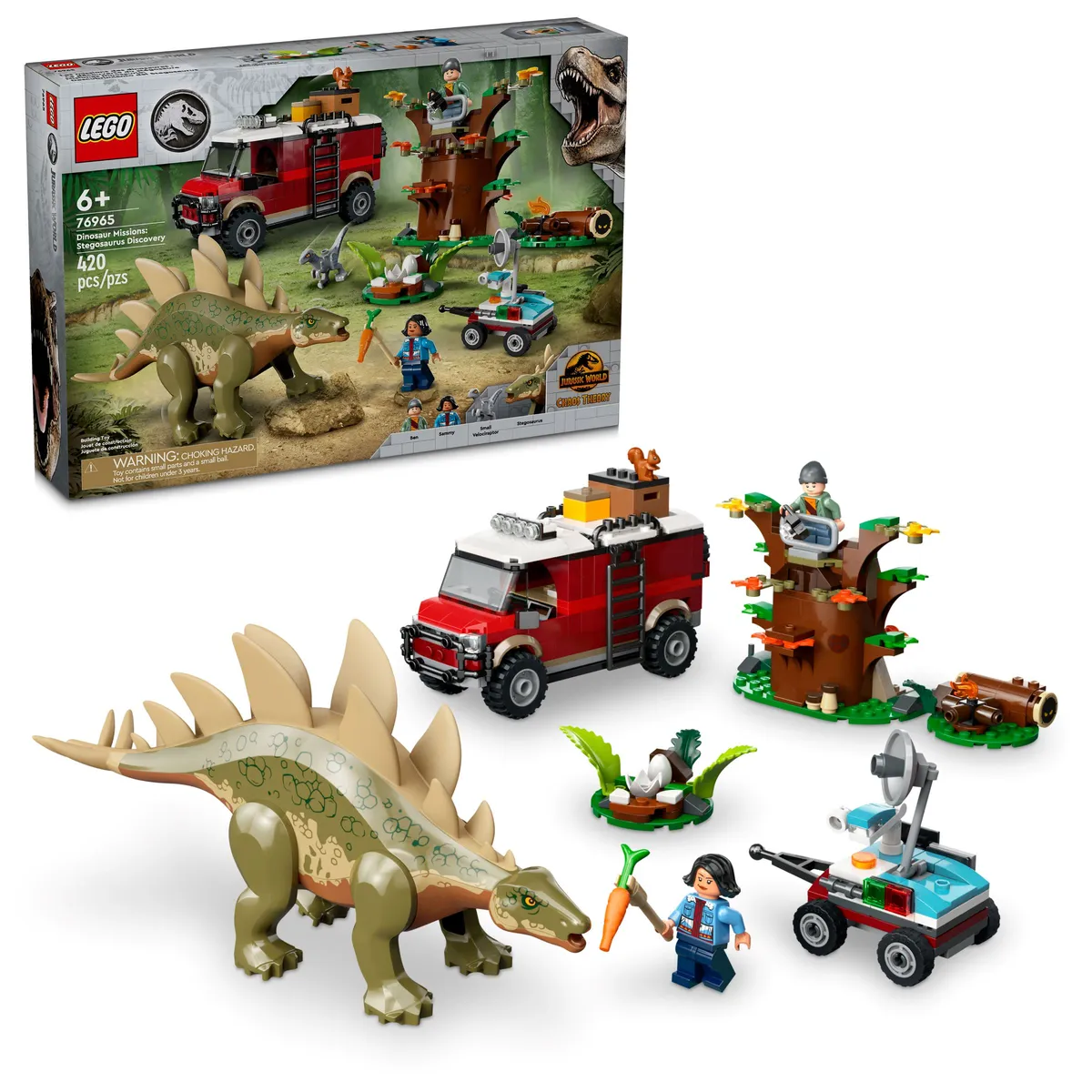 LEGO Dinosaur Missions: Stegosaurus Discovery (76965) - Bild 9