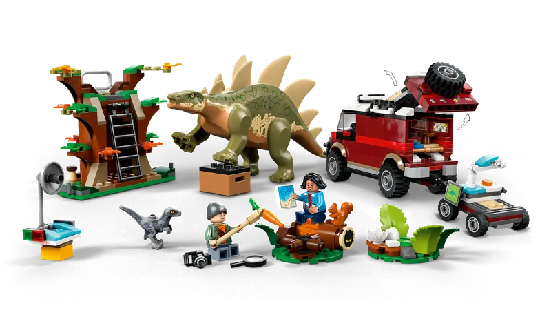Dinosaurusmissies: Stegosaurus ontdekking van LEGO – productfoto 2 van 11