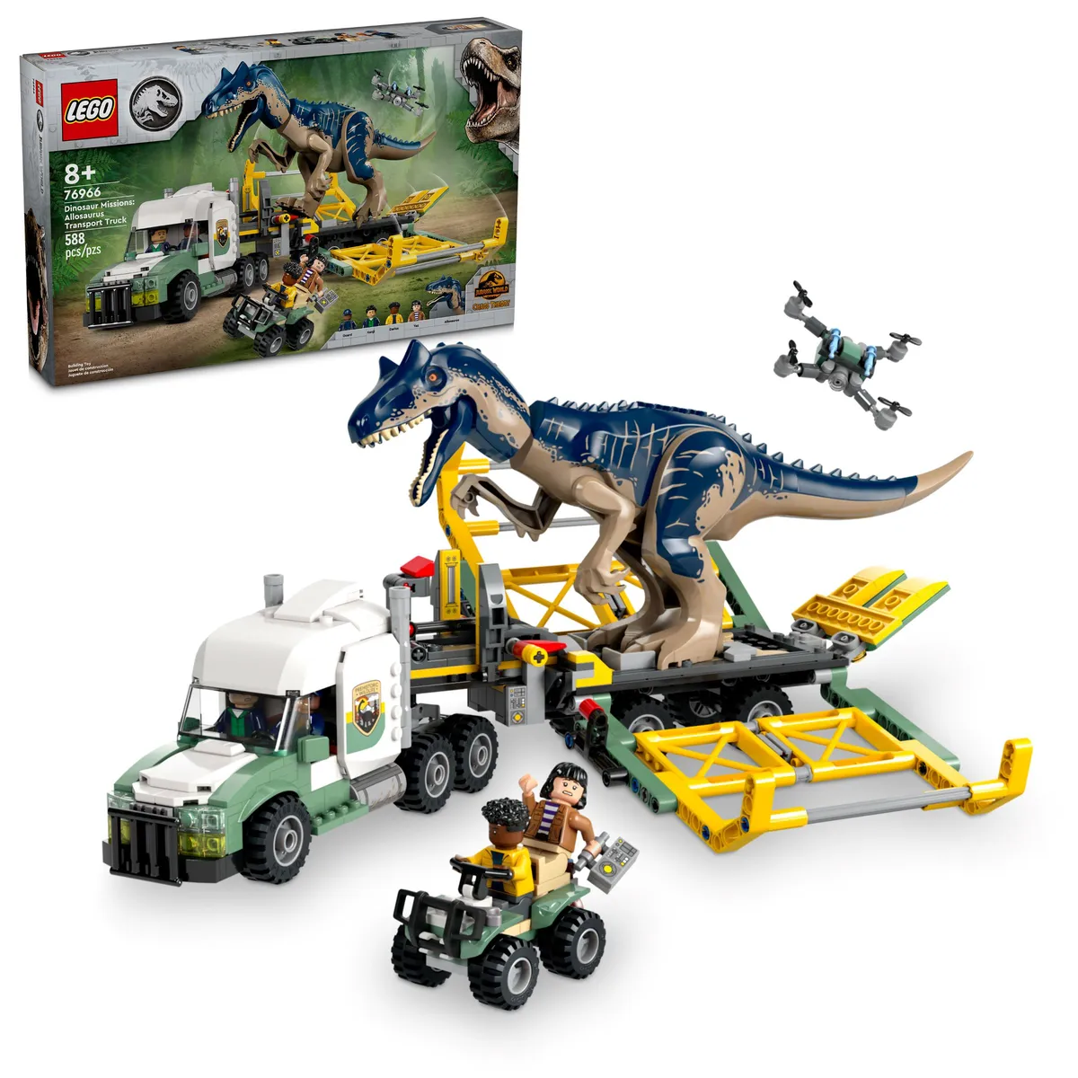 LEGO Dinosaur Missions: Allosaurus Transport Truck (76966) - Bild 8