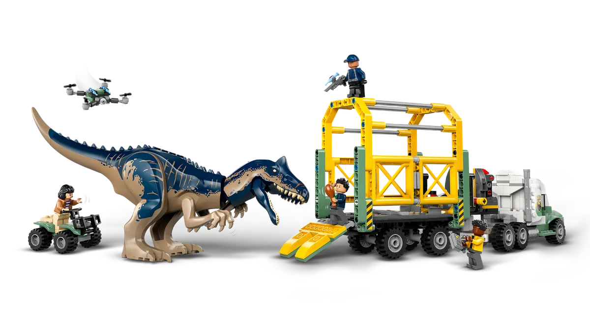 LEGO Dinosaur Missions: Allosaurus Transport Truck (76966) - Bild 1