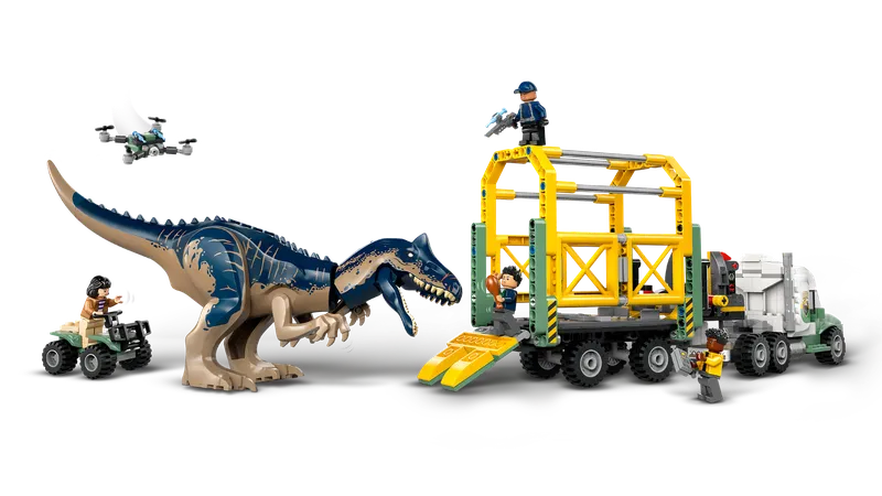 Dinosaur Missions: Allosaurus Transport Truck by LEGO – product photo 2 of 10