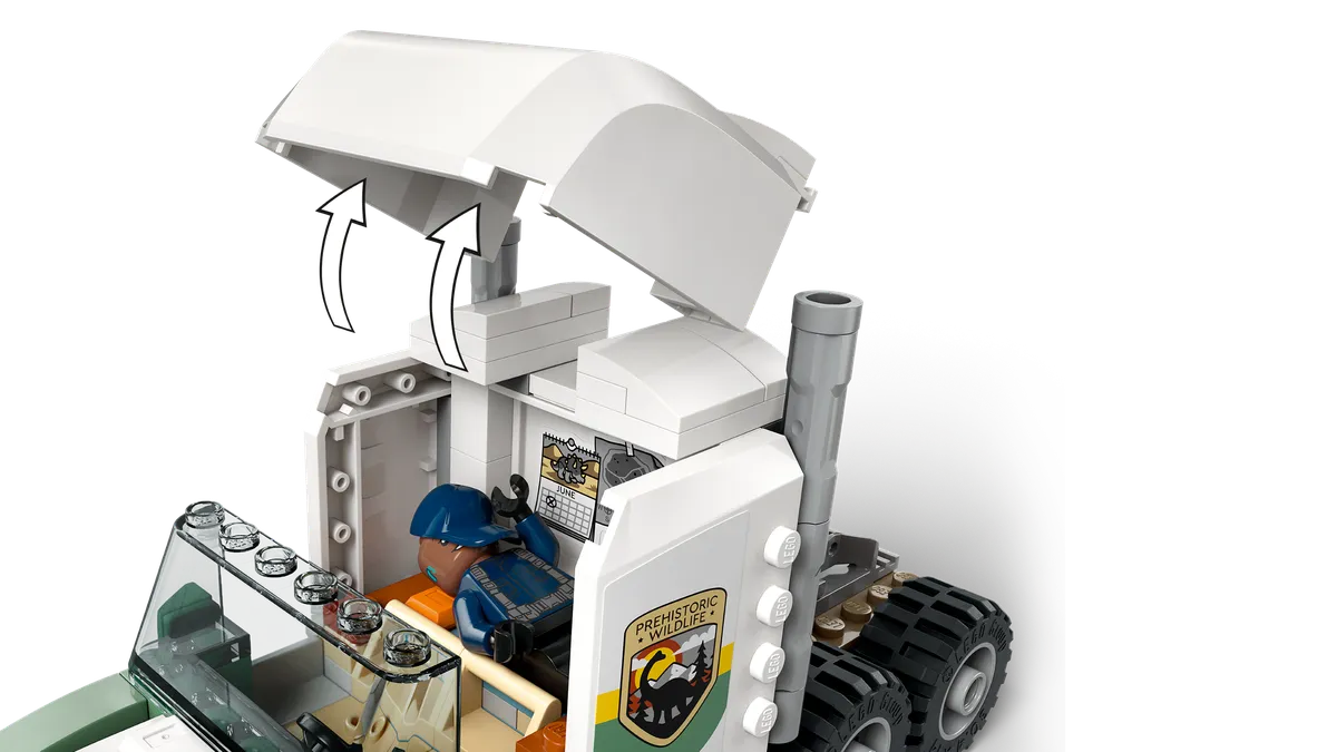 LEGO Dinosaur Missions: Allosaurus Transport Truck (76966) - Bild 3
