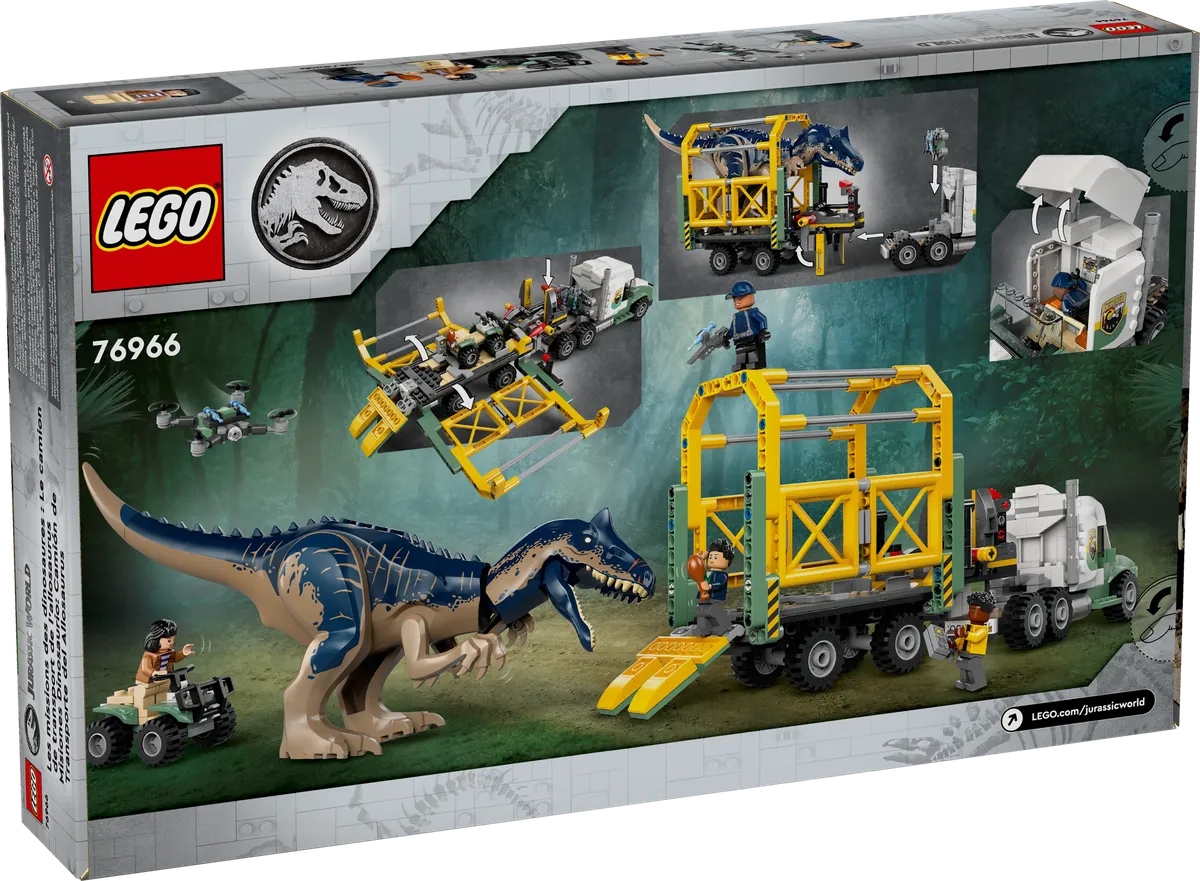 LEGO Dinosaur Missions: Allosaurus Transport Truck (76966) - Bild 9