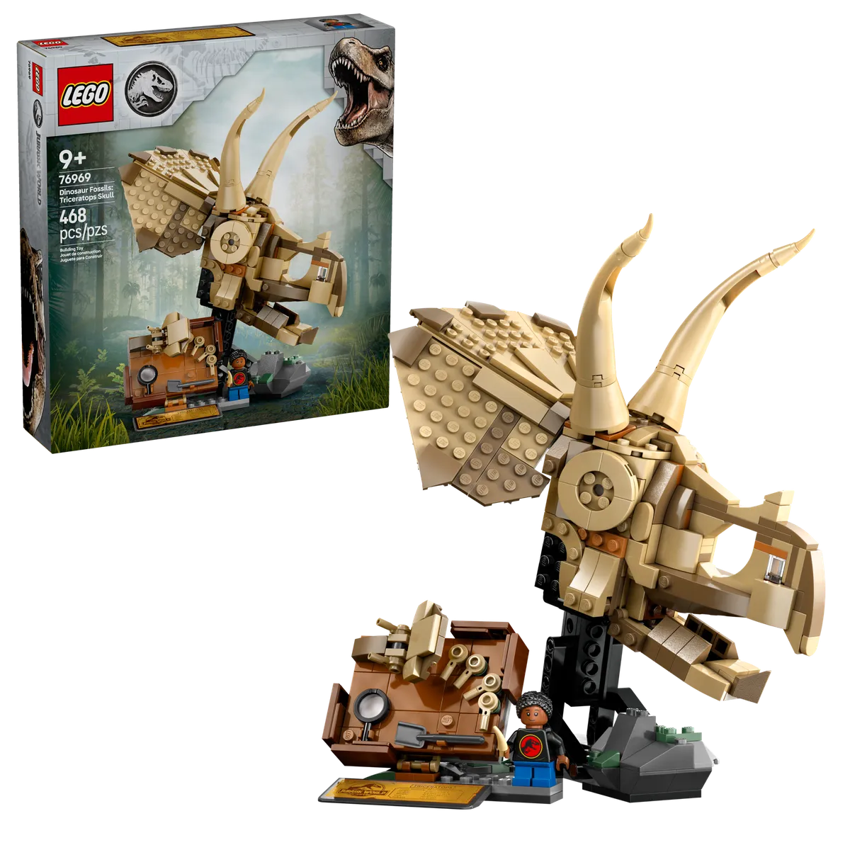LEGO Dinosaur Fossils: Triceratops Skull (76969) - image 2