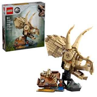 Dinosaurusfossielen: Triceratops schedel van LEGO – productfoto 2 van 8