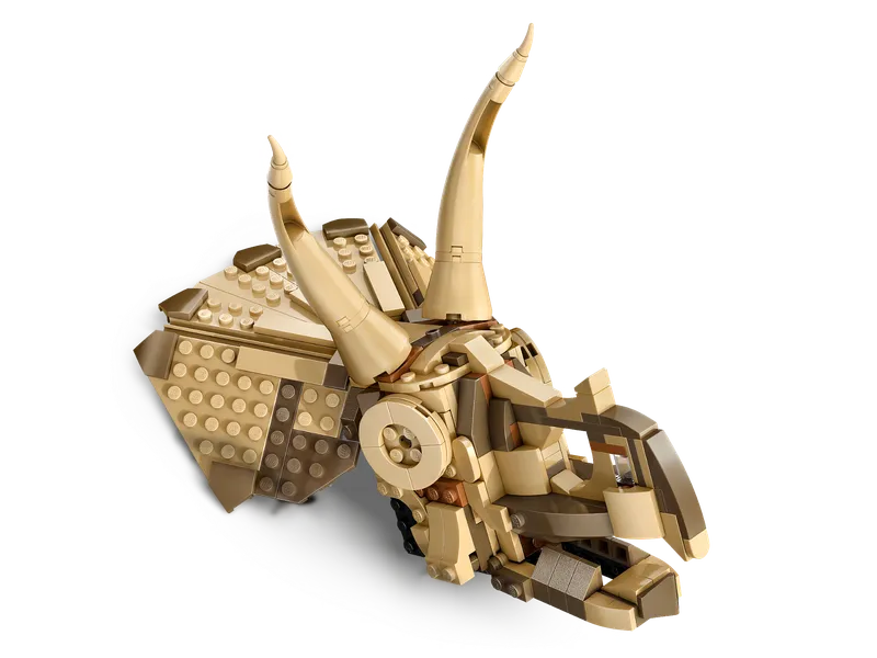 Dinosaurusfossielen: Triceratops schedel van LEGO – productfoto 3 van 8