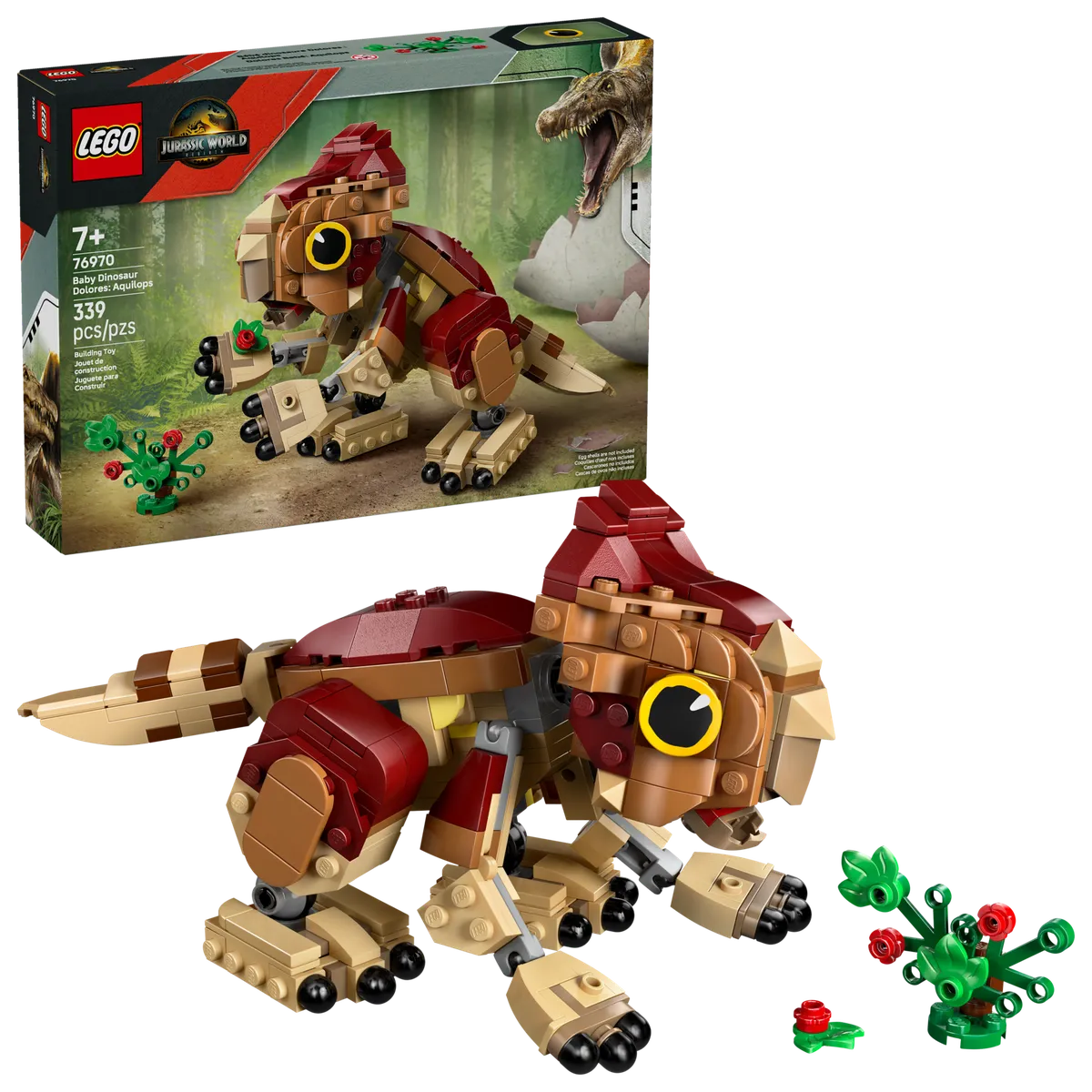 LEGO Baby Dinosaur Dolores: Aquilops (76970) - afbeelding 4