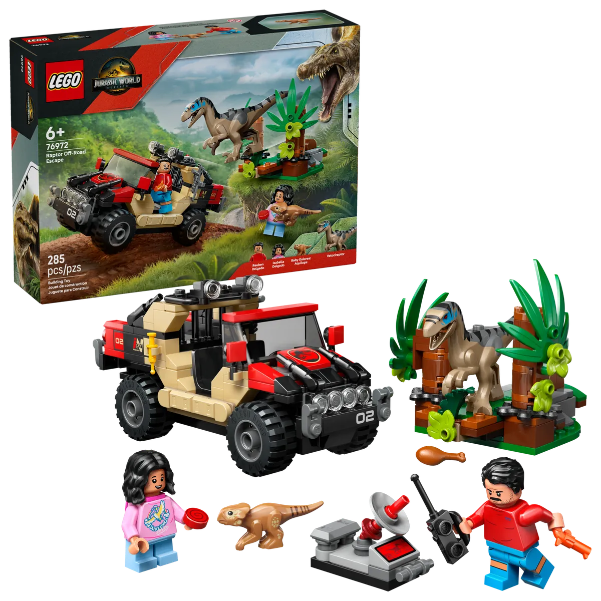 LEGO Raptor Off-Road Escape (76972) - Bild 4