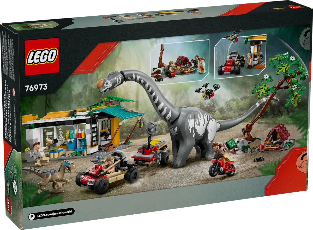 LEGO Raptor & Titanosaurus Tracking Mission (76973) - afbeelding 9